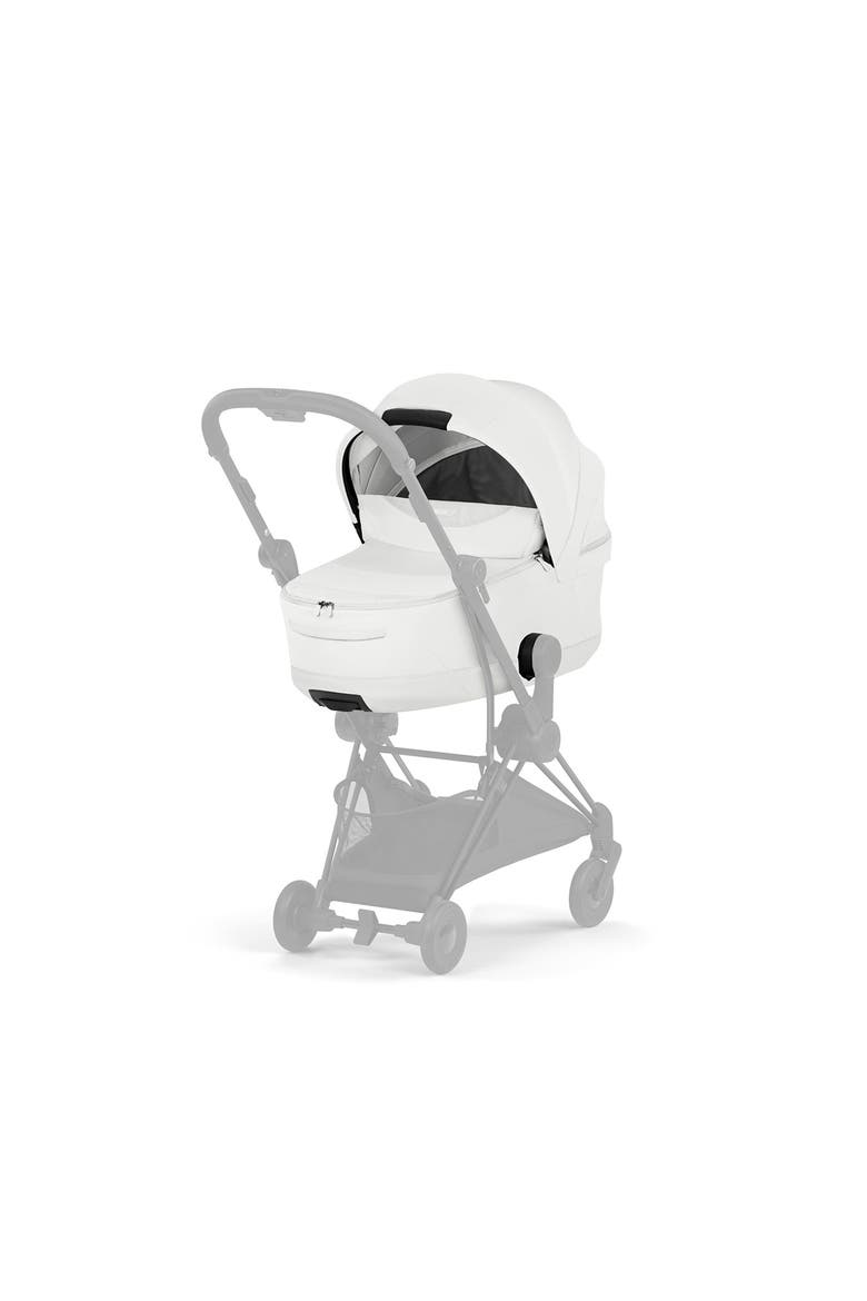 Fold Lux Carry Cot for the Mios/Coya Strollers – Style Collection, Alternate, color, OFF WHITE