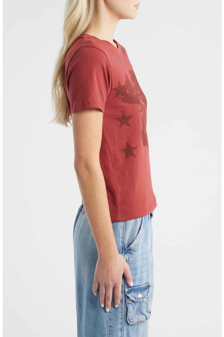 Roses & Stars Graphic T-Shirt, Alternate, color, SPICED APPLE