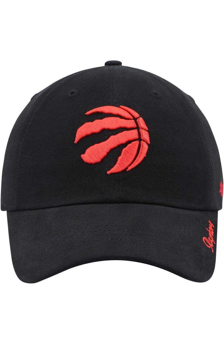'47 Women's '47 Black Toronto Raptors Miata Clean Up Logo Adjustable Hat, Alternate, color, Black