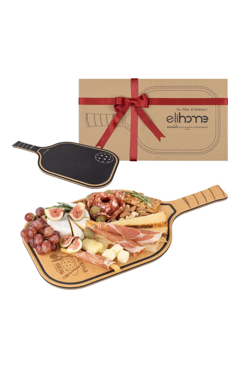 Eli Home Pickleball Charcuterie Cutting Board -"Today's Menu Pickleball", Alternate, color, NO COLOR
