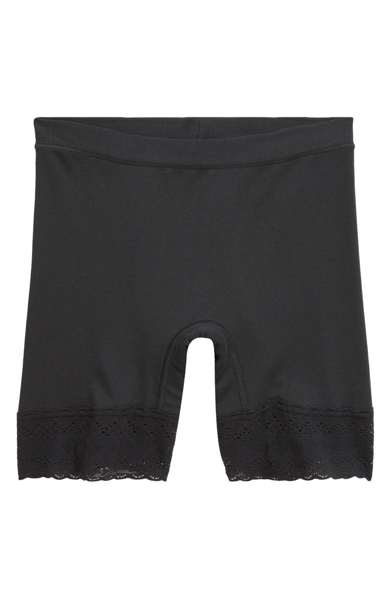 MeUndies FeelFree Lace Trim Long Boyshorts, Alternate, color,