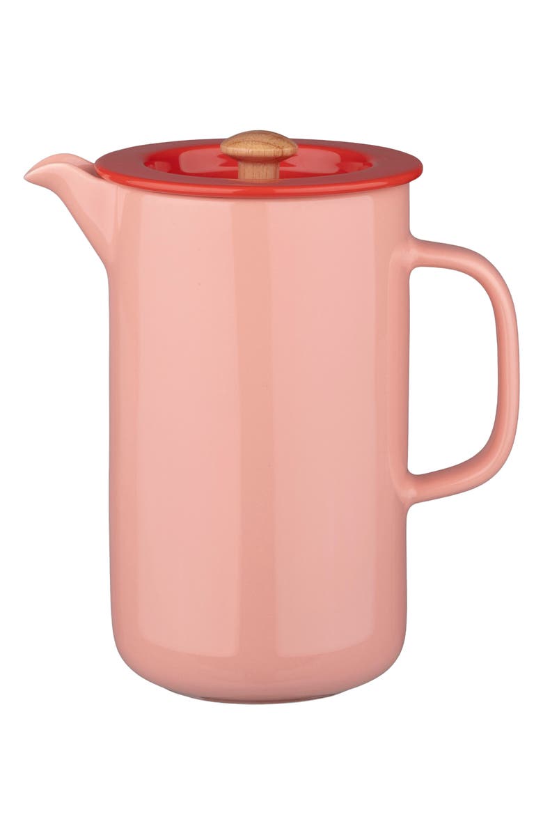 Marimekko Oiva Stoneware French Press, Main, color, 