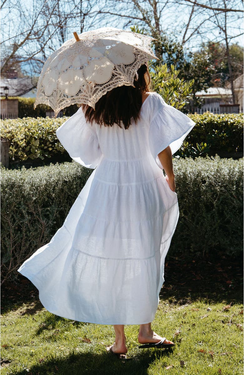 Whimsy + Row Rachel Dress, Alternate, color, White