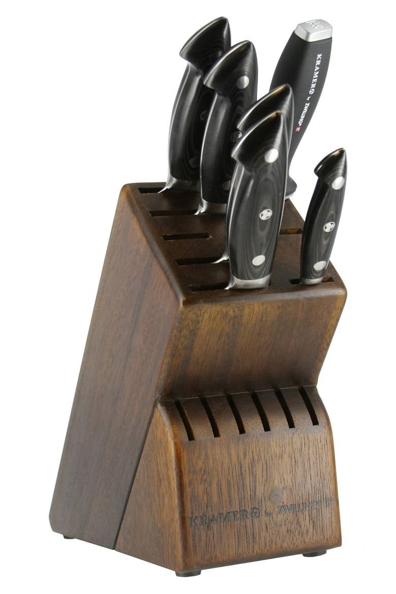 Kramer Euroline 7-Piece Knife Block Set, Main, color, BLACK