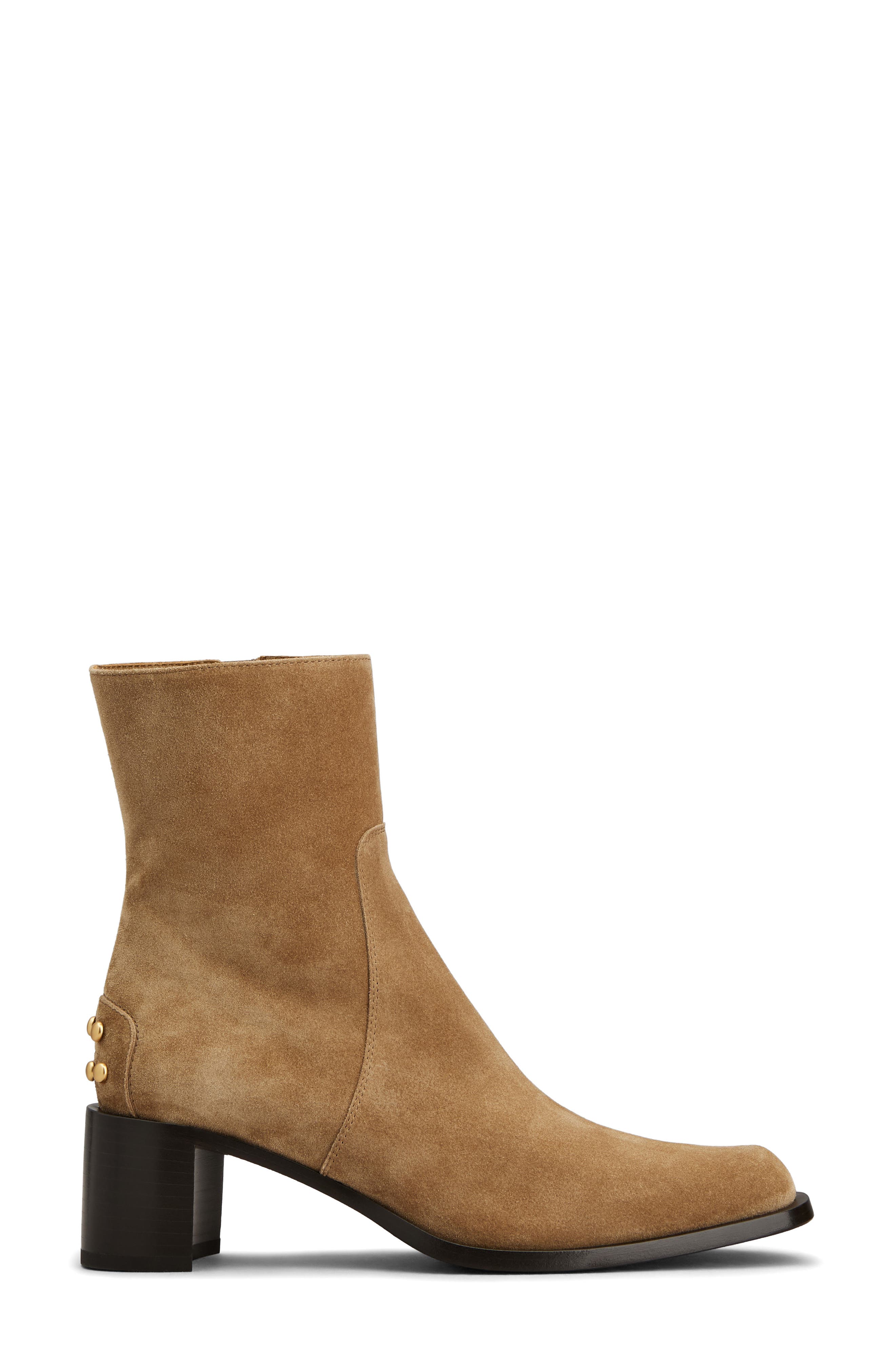 28M Leather Bootie, Alternate, color, CAPPUCCINO