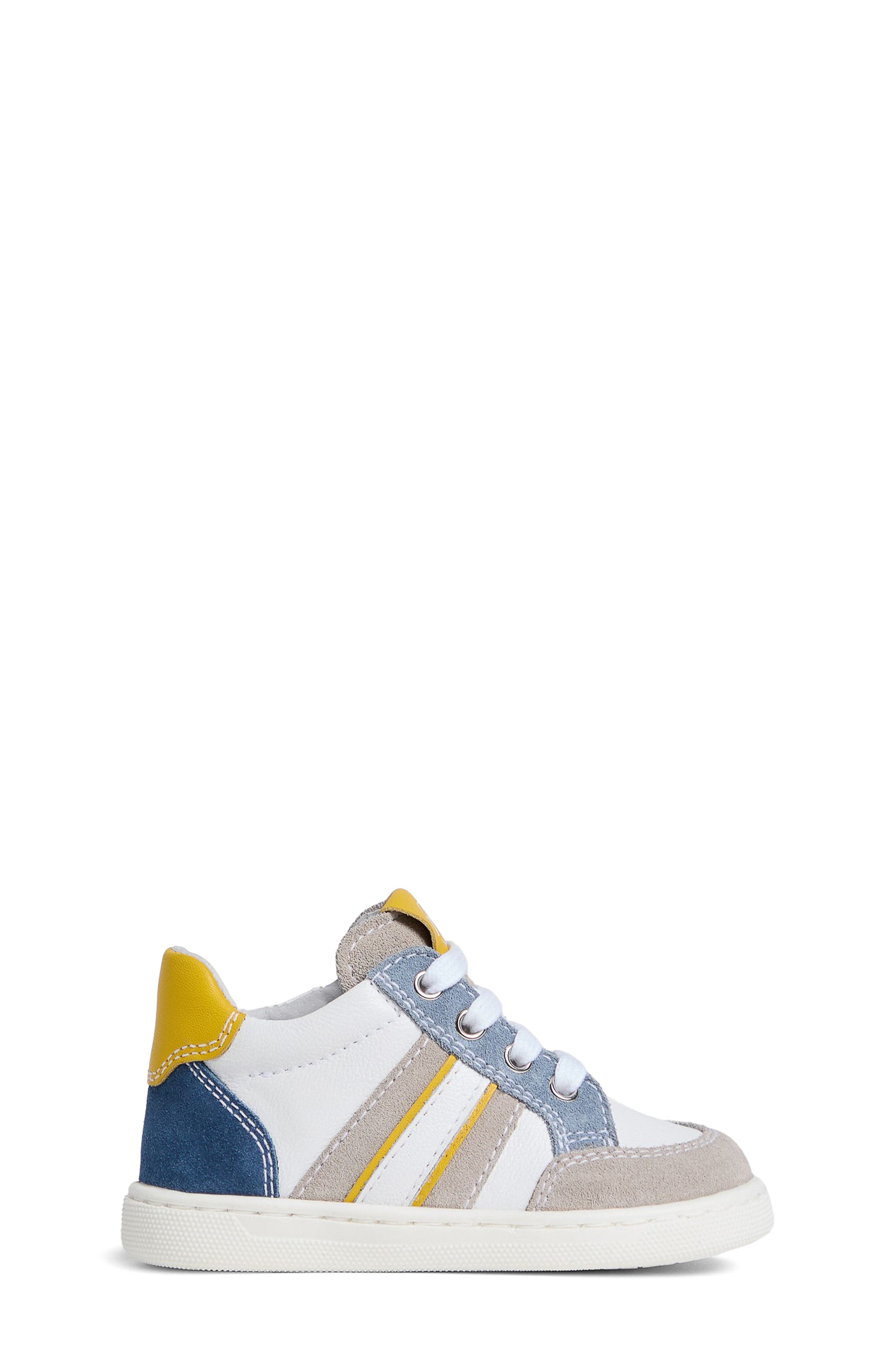 NeroGiardini High Top Sneaker, Alternate, color, Blue Multi