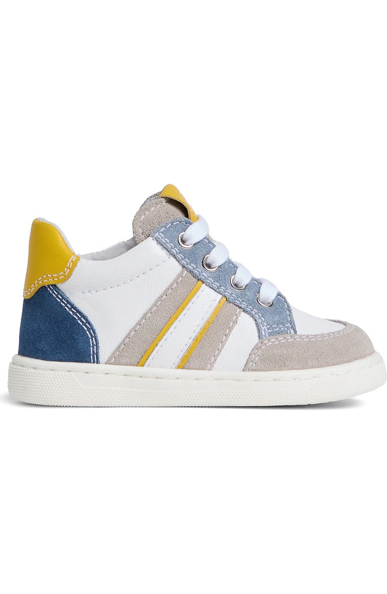 NeroGiardini High Top Sneaker, Alternate, color, Blue Multi