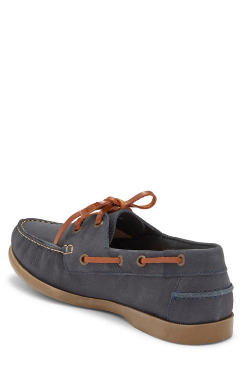 Marc Joseph New York Bay Ave. Boat Shoe In Blue