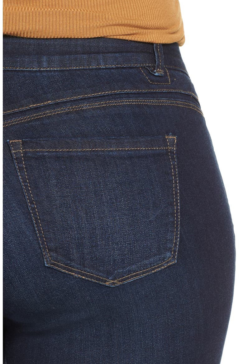 'Ab'Solution High Waist Skinny Ankle Jeans, Alternate, color, IN-INDIGO
