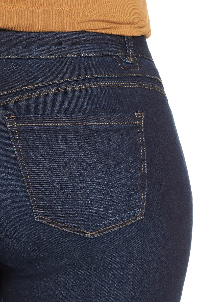 Wit & Wisdom 'Ab'Solution High Waist Skinny Ankle Jeans, Alternate, color, In-Indigo