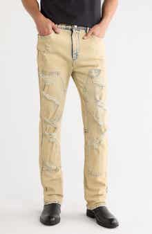 RtA Ricardo Distressed Slim Jeans