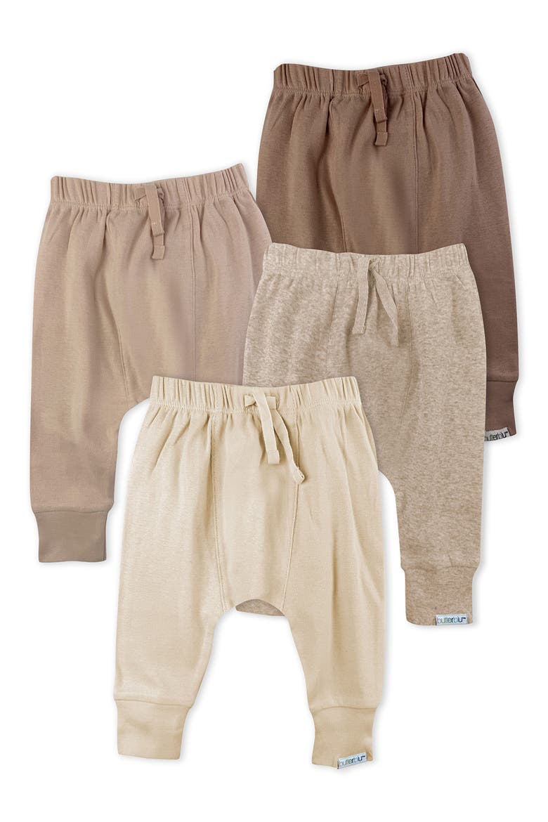 Jordan Assorted 4-Pack Organic Cotton Joggers, Main, color, NATURAL