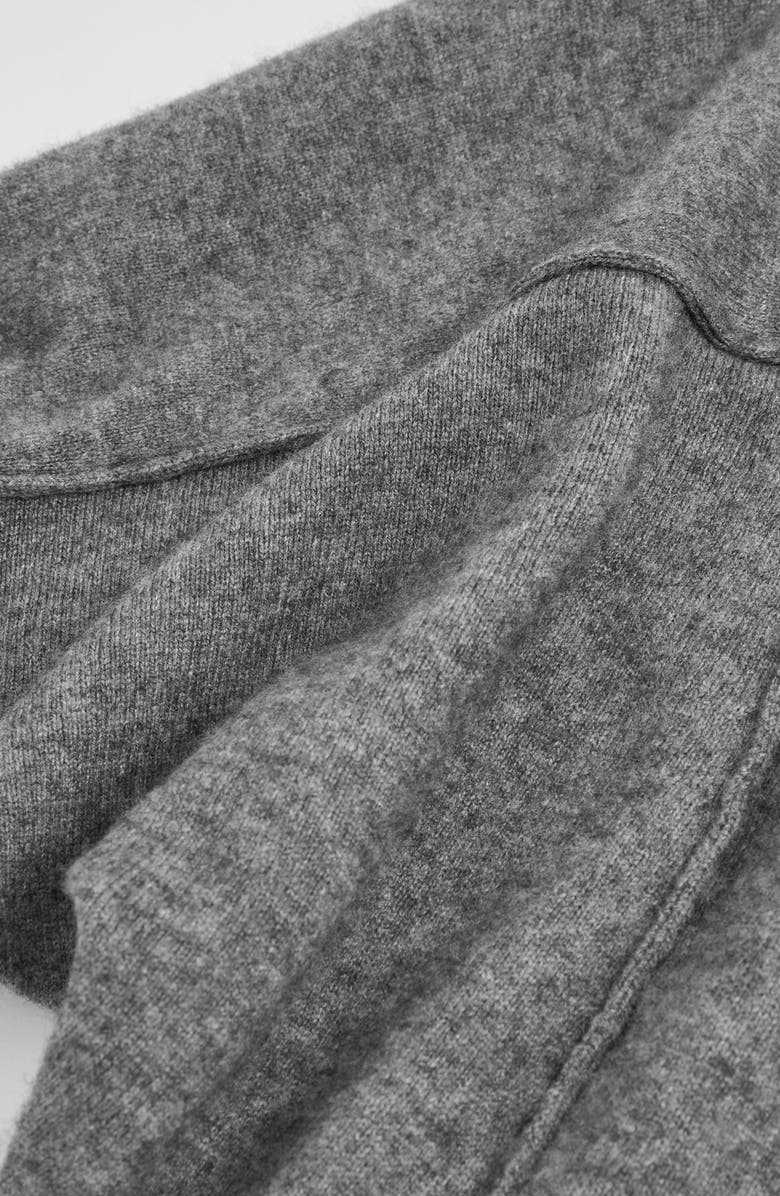 Reiss Suki Wool & Cashmere Blend Crewneck Sweater, Alternate, color, Charcoal