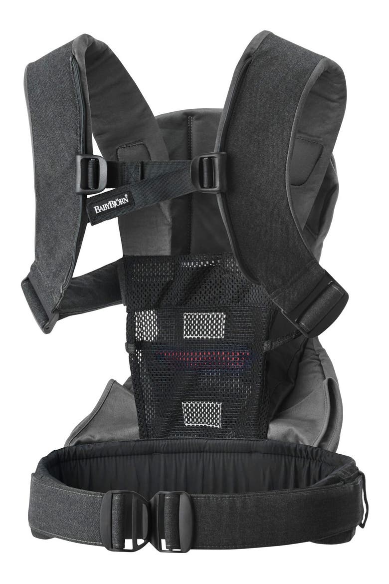 One Baby Carrier, Alternate, color, DENIM GRAY/ DARK GRAY