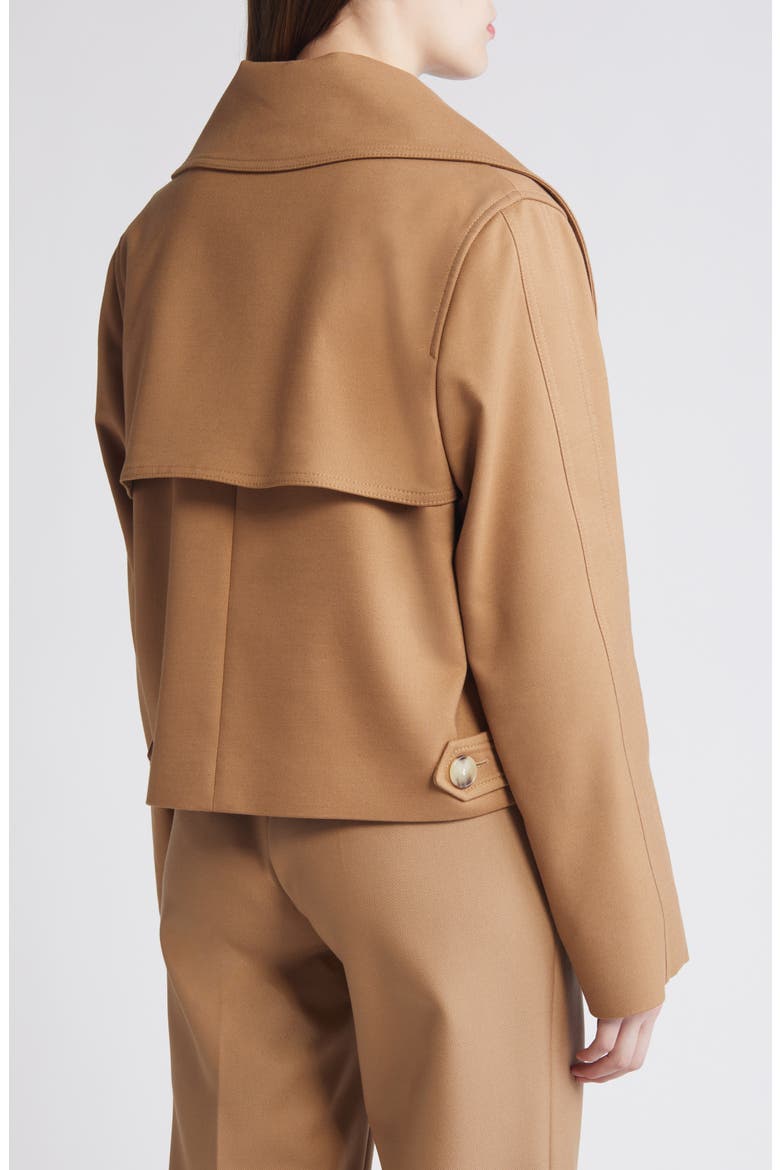 Caspera Double Breasted Jacket, Alternate, color, MED BGE