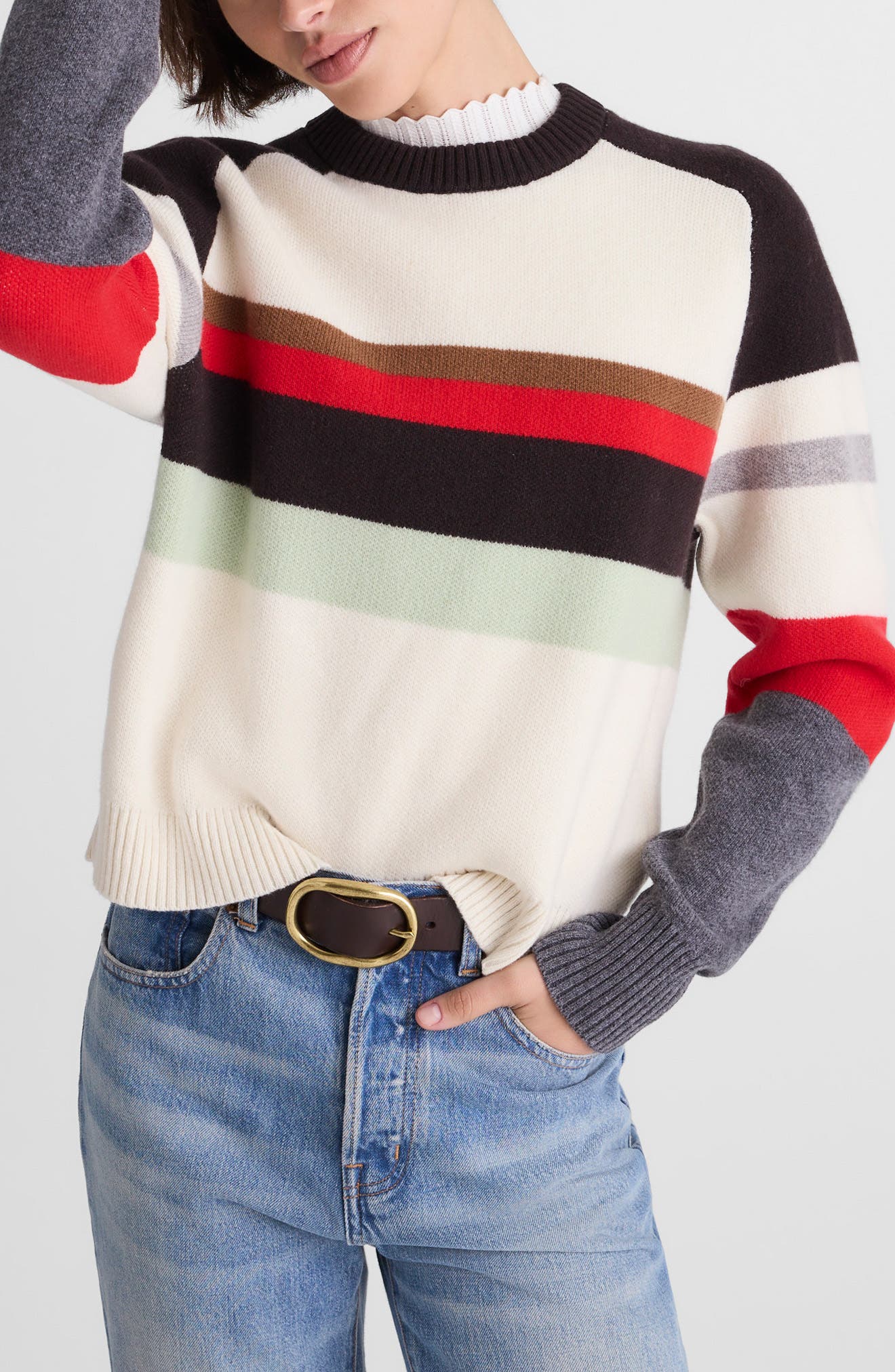 selected MULTI COLOR STRIPE