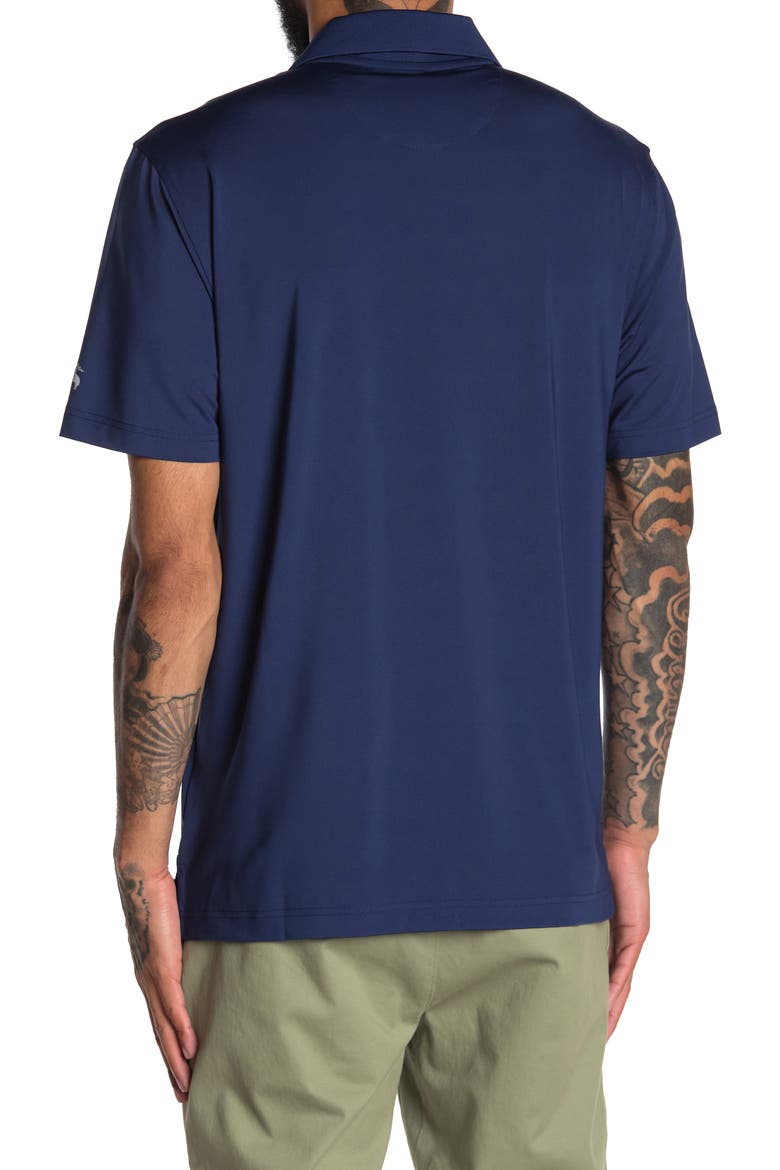 Knit Solid Polo, Alternate, color, DK BLUE