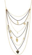 OLIVIA WELLES Laurissa Crystal Layered Necklace