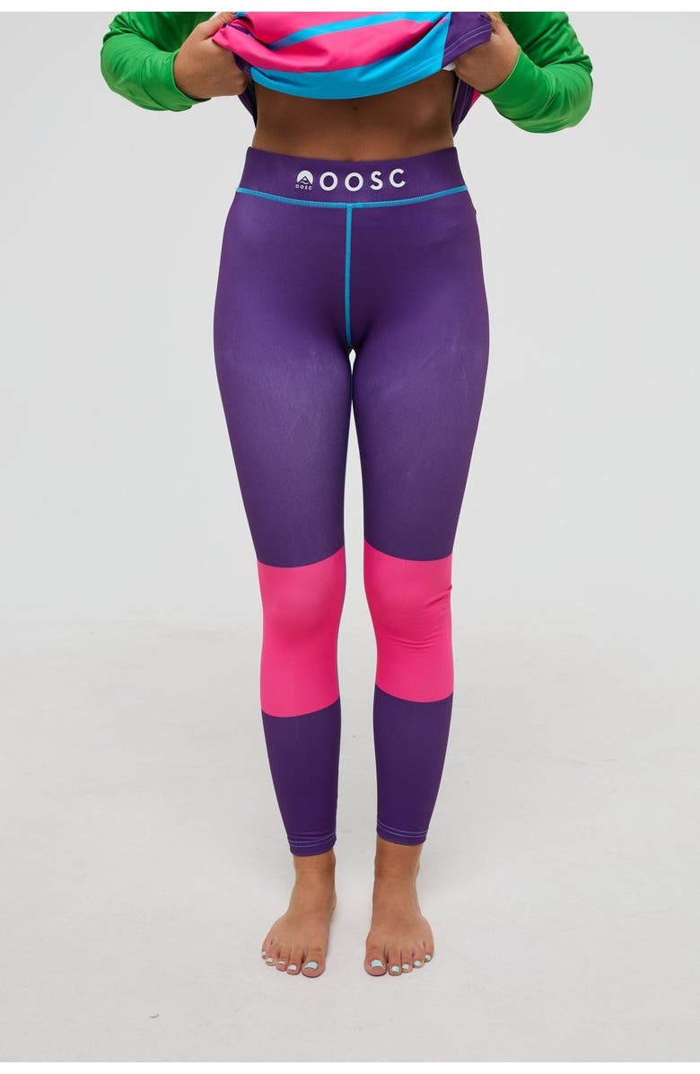 OOSC Baselayer Leggings - Powder Hound Women's, Main, color, Multi-Colour