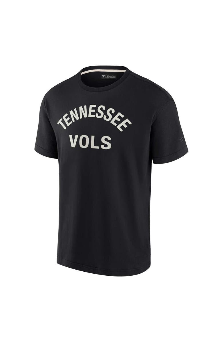 Fanatics Signature Unisex Fanatics Signature Black Tennessee Volunteers Elements Super Soft Short Sleeve T-Shirt, Alternate, color, Black