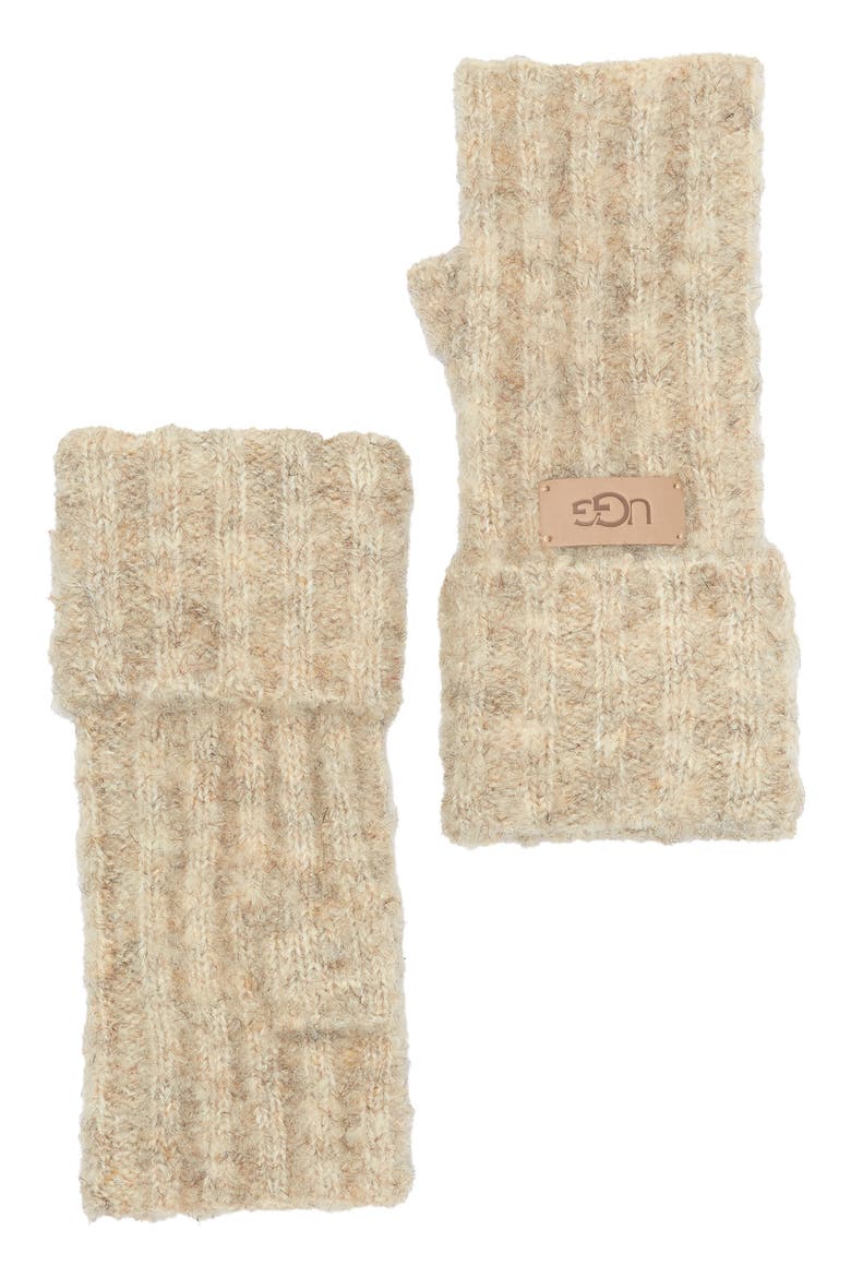 UGG Knit Boucle Armwarmer, Main, color, OATMEAL