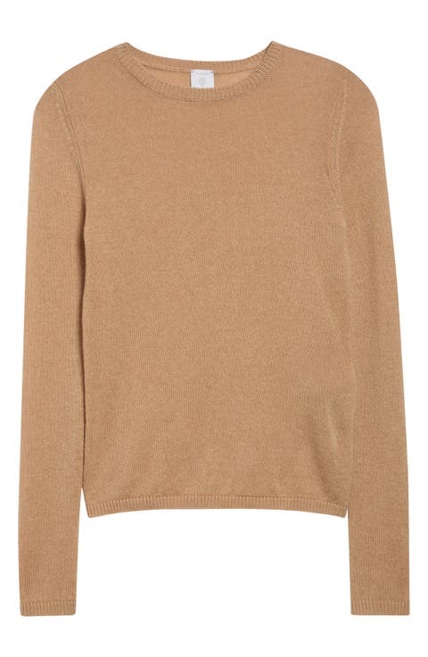 Semisheer Cashmere Crewneck Sweater