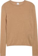 Eleventy Semisheer Cashmere Crewneck Sweater