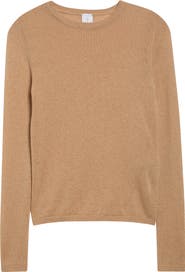 Eleventy Semisheer Cashmere Crewneck Sweater