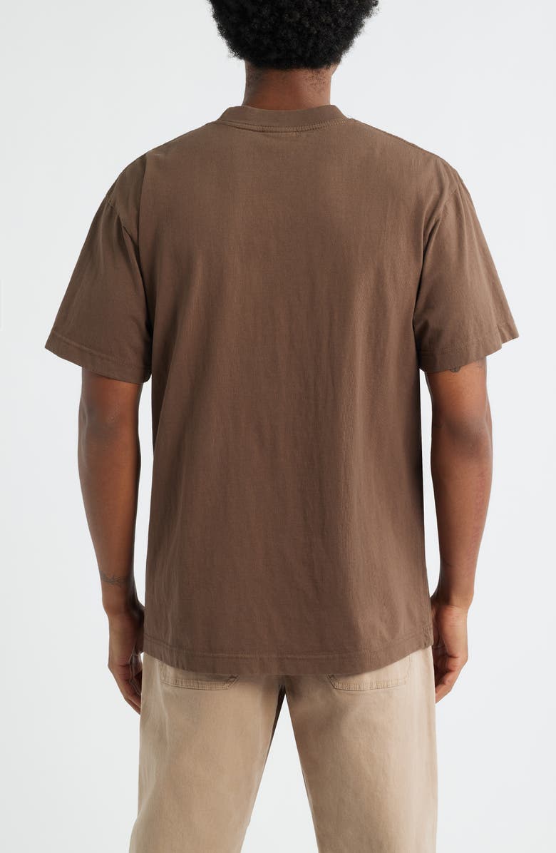 SANTO STUDIO Thugs Need Helmets Graphic T-Shirt, Alternate, color, Holy Brown