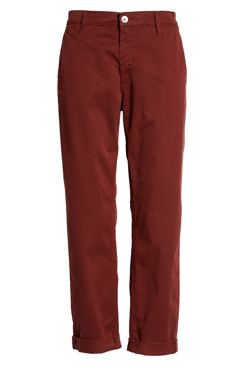The Caden Straight Leg Pants, Alternate, color, DARK SANGRIA