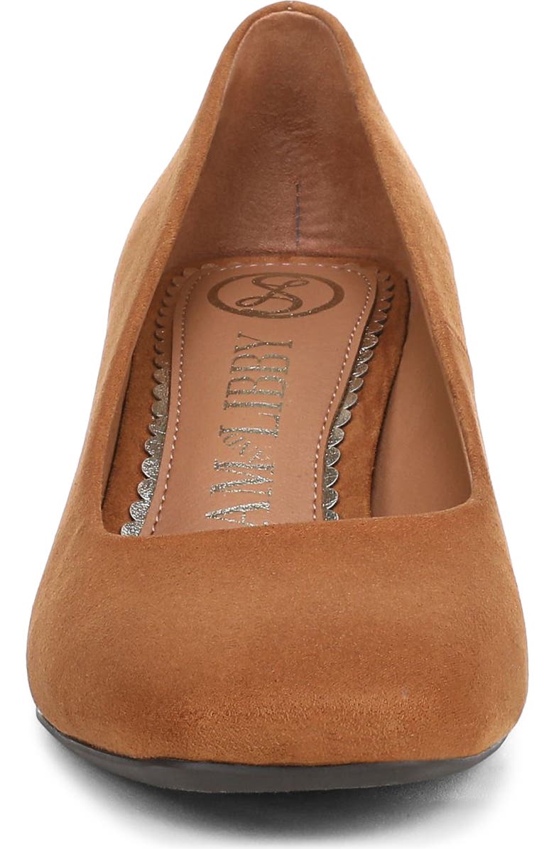 SAM & LIBBY Gianella Square Toe Pump, Alternate, color, Ginger Brown