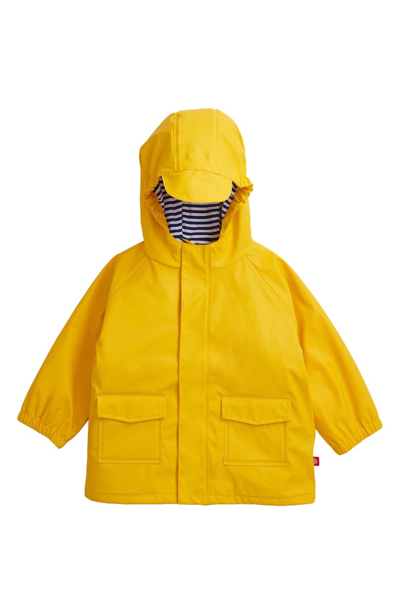 Magnetic Me Hooded Citrus Raincoat, Main, color, 