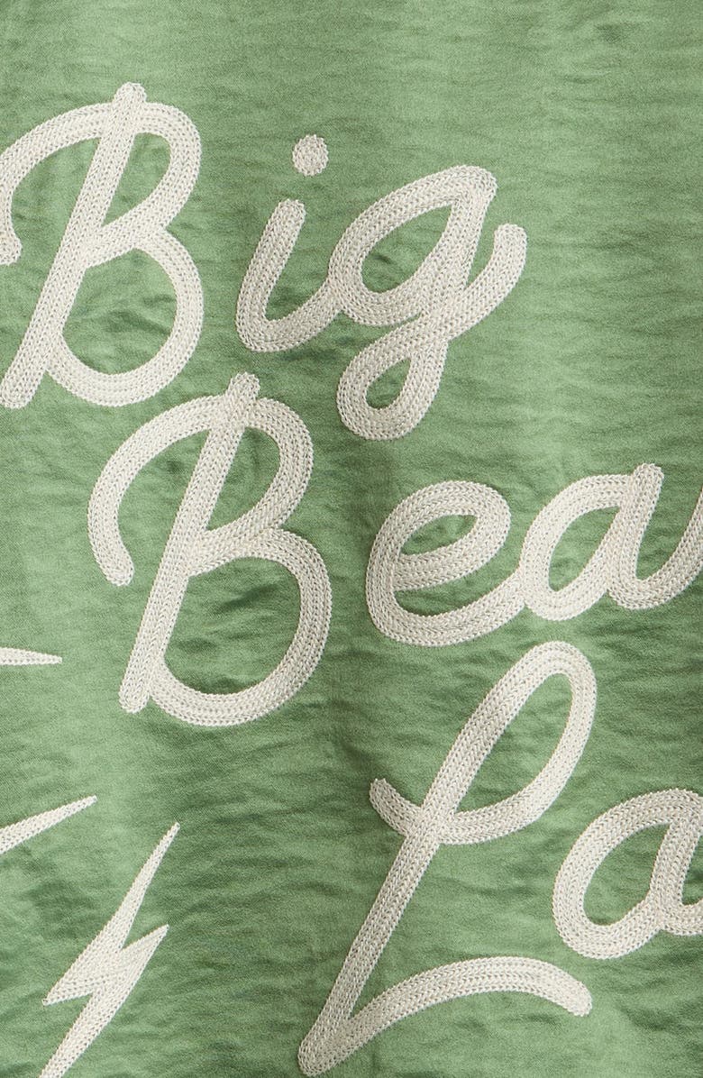 Free People Star Power Souvenir Jacket, Alternate, color, Vintage Green Combo