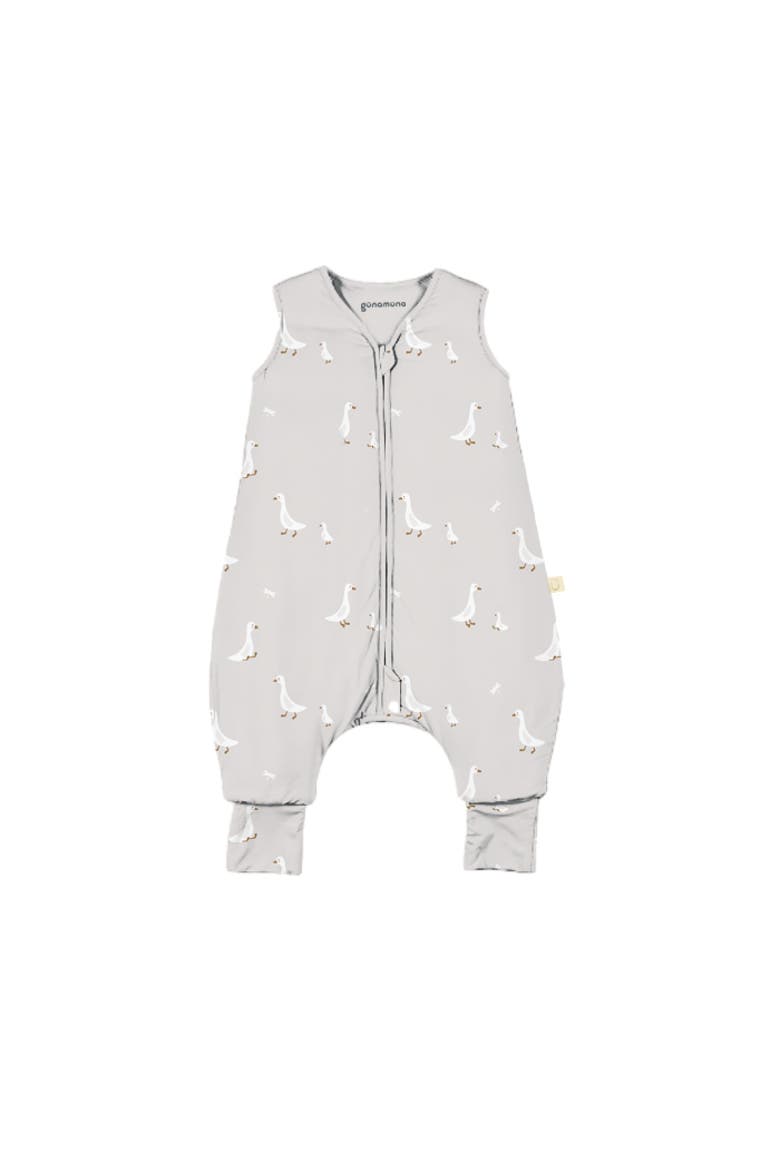 Footie Sleep Sack 0.5 TOG, Main, color, Goose