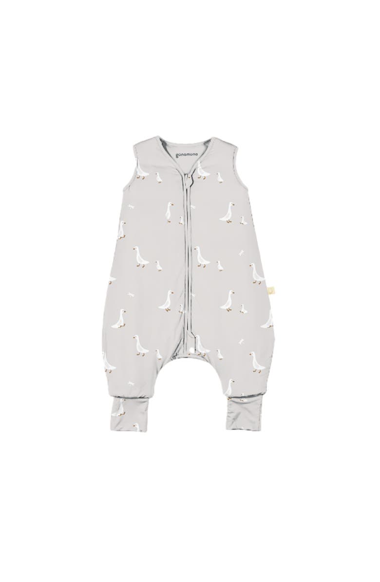 gunamuna Footie Sleep Sack 0.5 TOG, Main, color, Goose