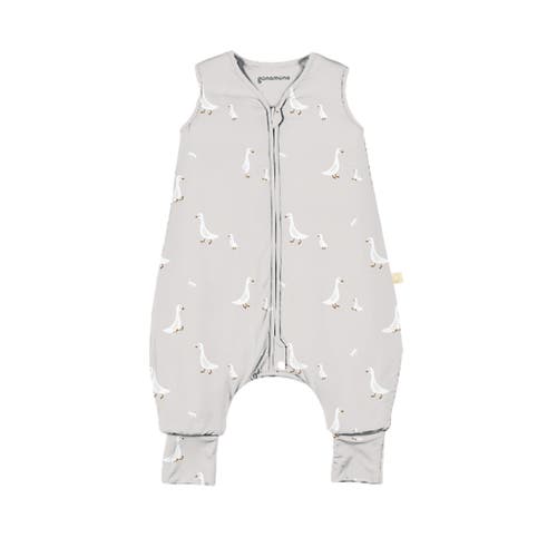 Gunamuna Footie Sleep Sack 0.5 Tog In Gray