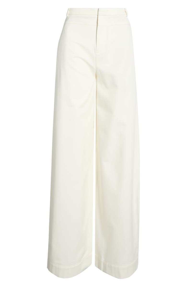 Vince Cotton Utility Wide Leg Pants, Alternate, color, Bone