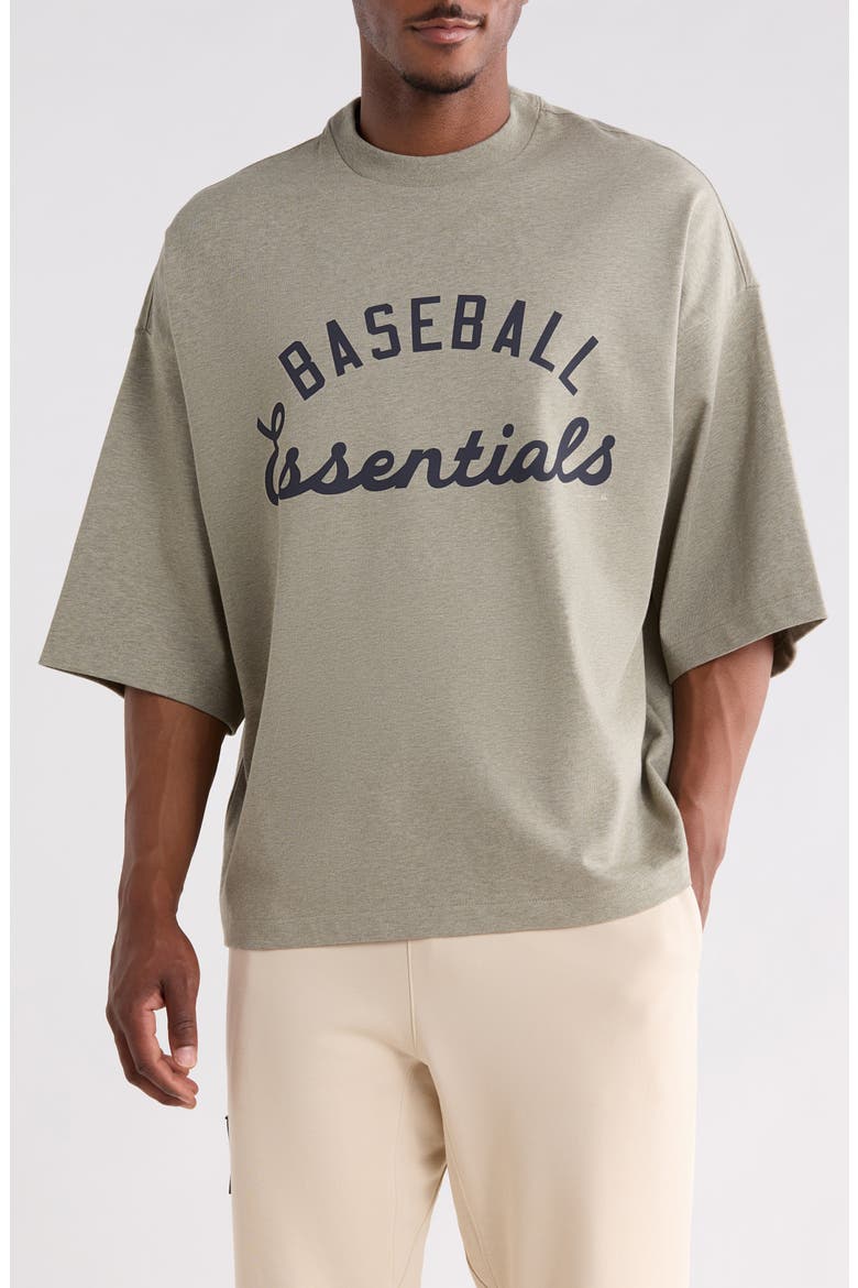 MLB Graphic Cotton T-Shirt, Main, color, SEAL HEATHER