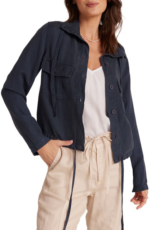 River Drawstring Waist Utility Jacket