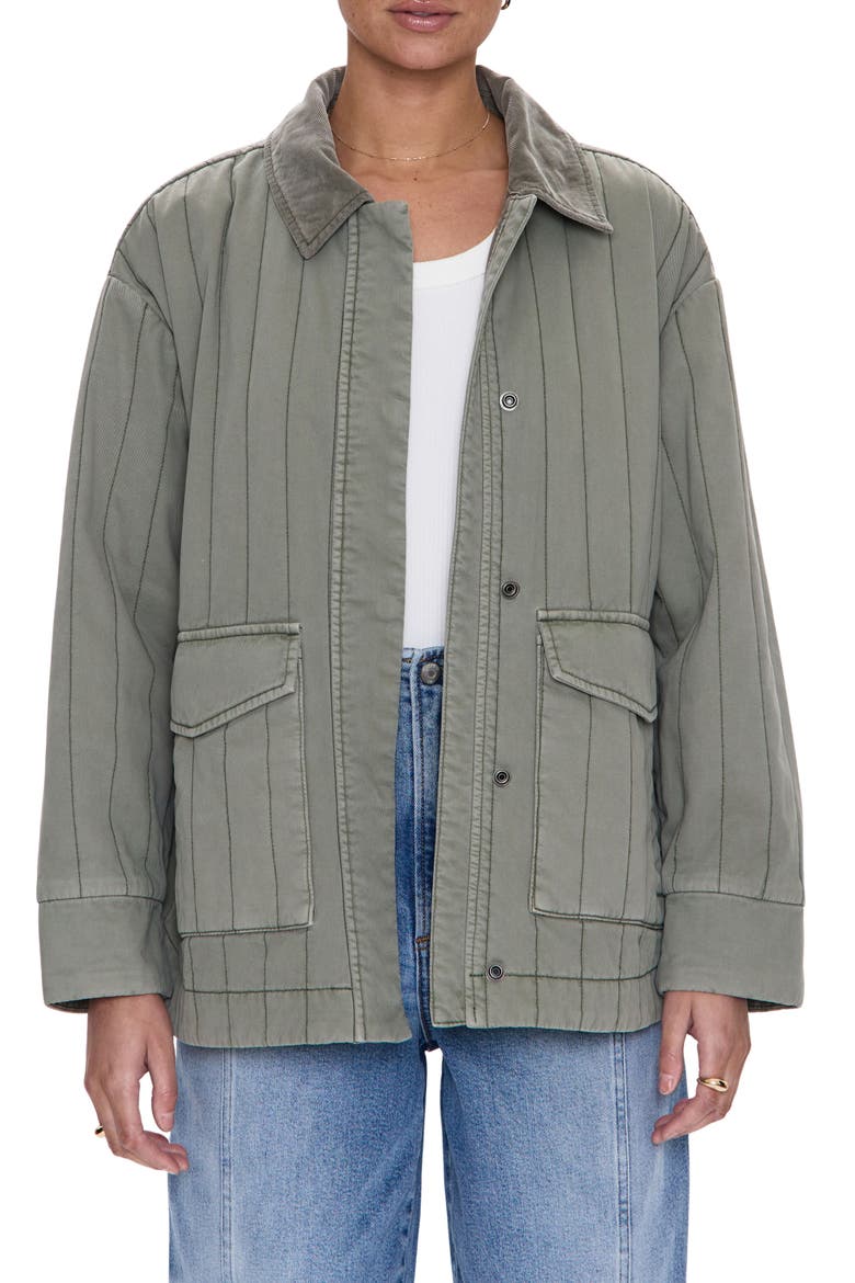 Cindy Quilted Jacket, Main, color, CYPRESS