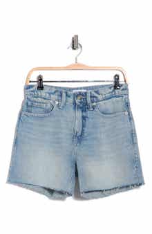 Good American Good Stndard Long Denim Shorts