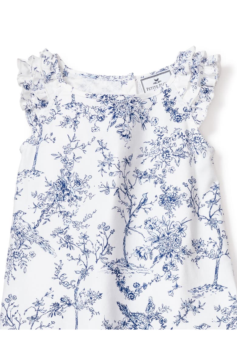 Petite Plume Kids' Timeless Toile Amelie Two-Piece Short Pajamas, Alternate, color, White