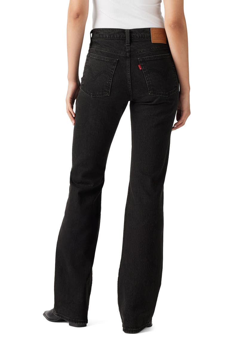 Wedgie High Waist Bootcut Jeans, Alternate, color, SHES IN THE ZONE