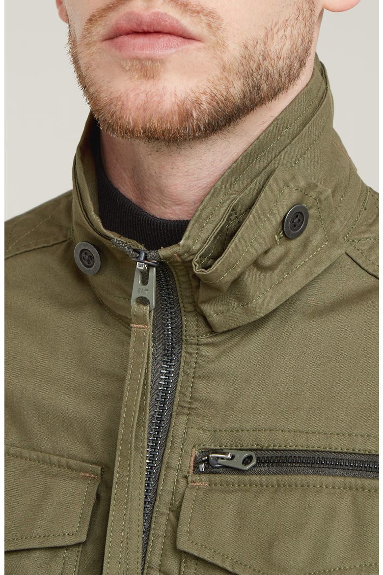 Rovic Slim Fit Water Repellent Field Jacket, Alternate, color, SHADOW OLIVE