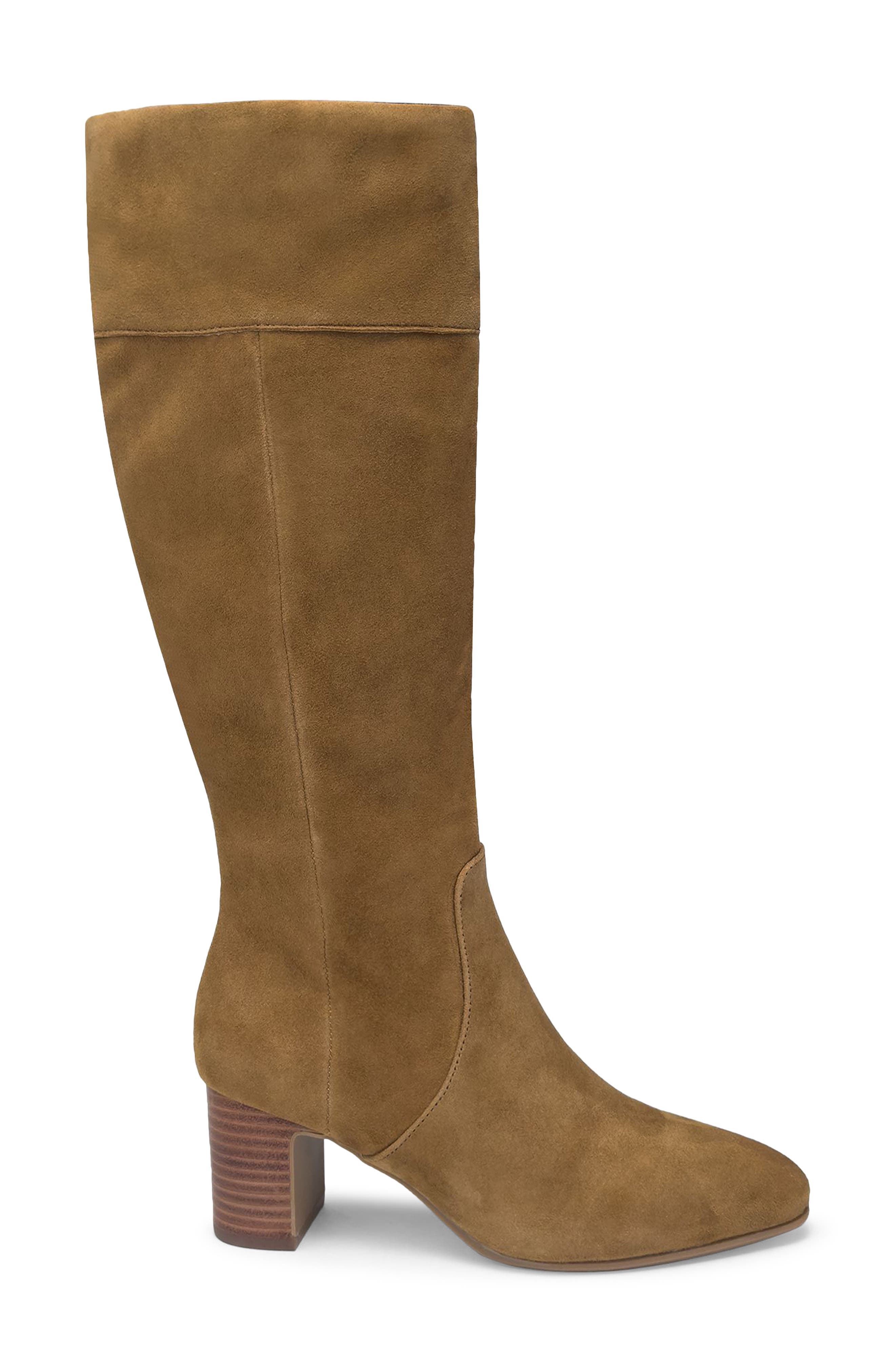 Aerosoles Minerva Knee High Boot, Alternate, color, Tobacco Suede