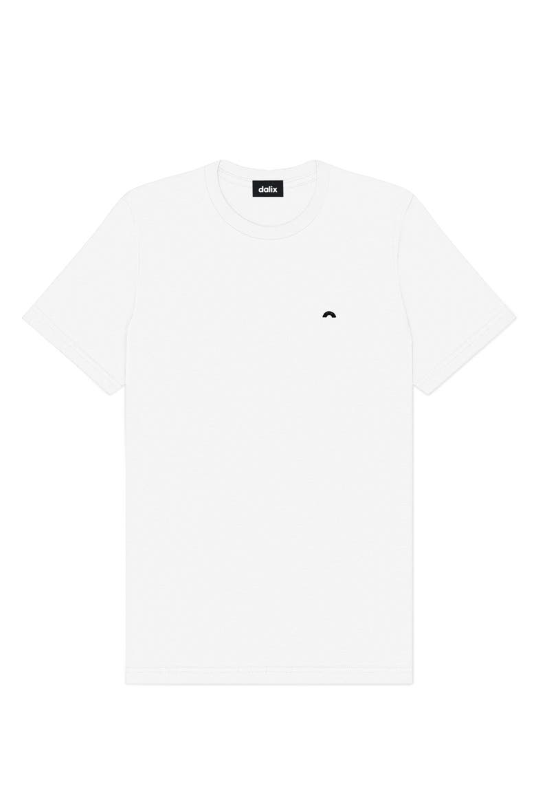 Mens Lil Rainbow Lightweight Jersey Tee, Main, color, White