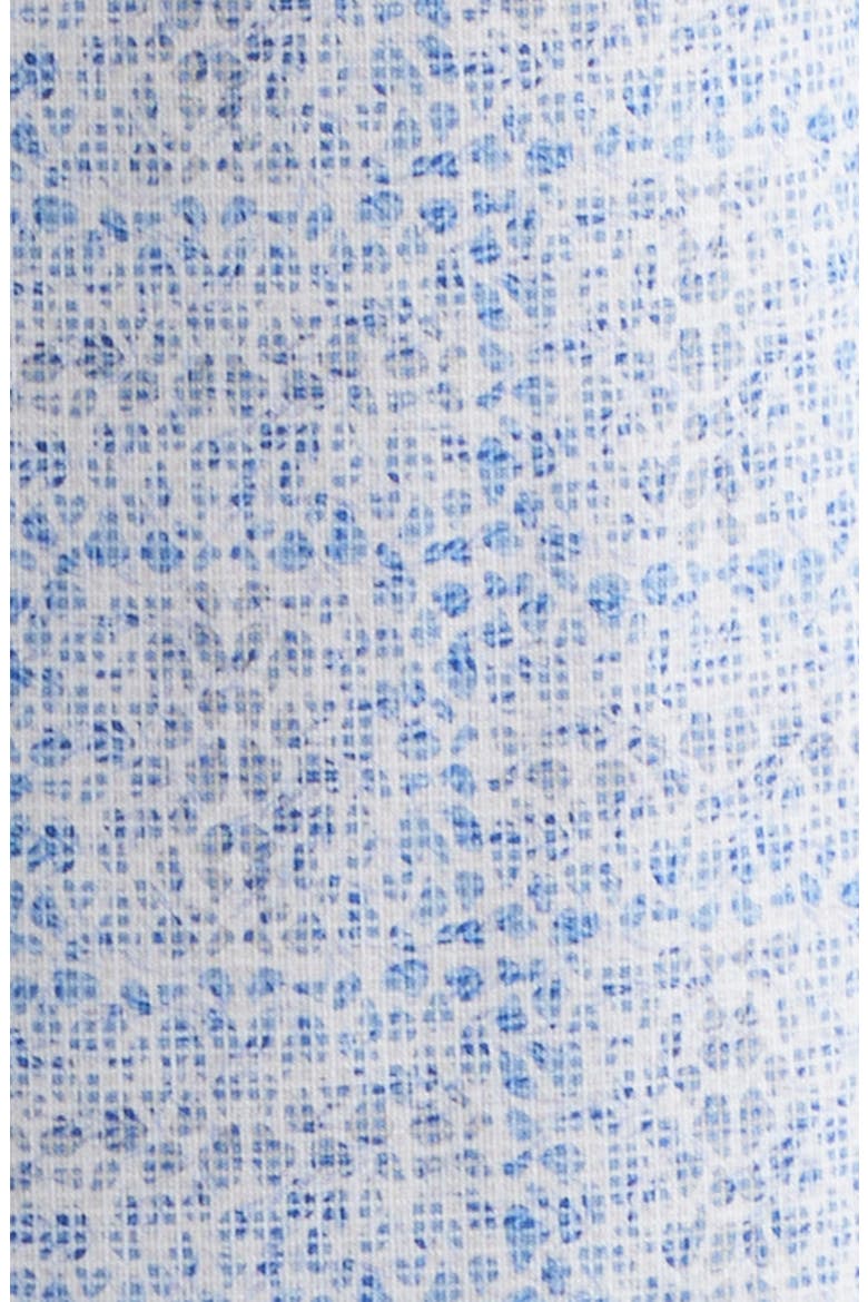 Miles OoohCotton® Geo Print Short Sleeve Button-Up Shirt, Alternate, color, AIR BLUE