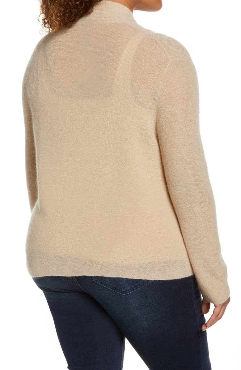 Vince Wool & Mohair Blend Open Cardigan, Alternate, color,