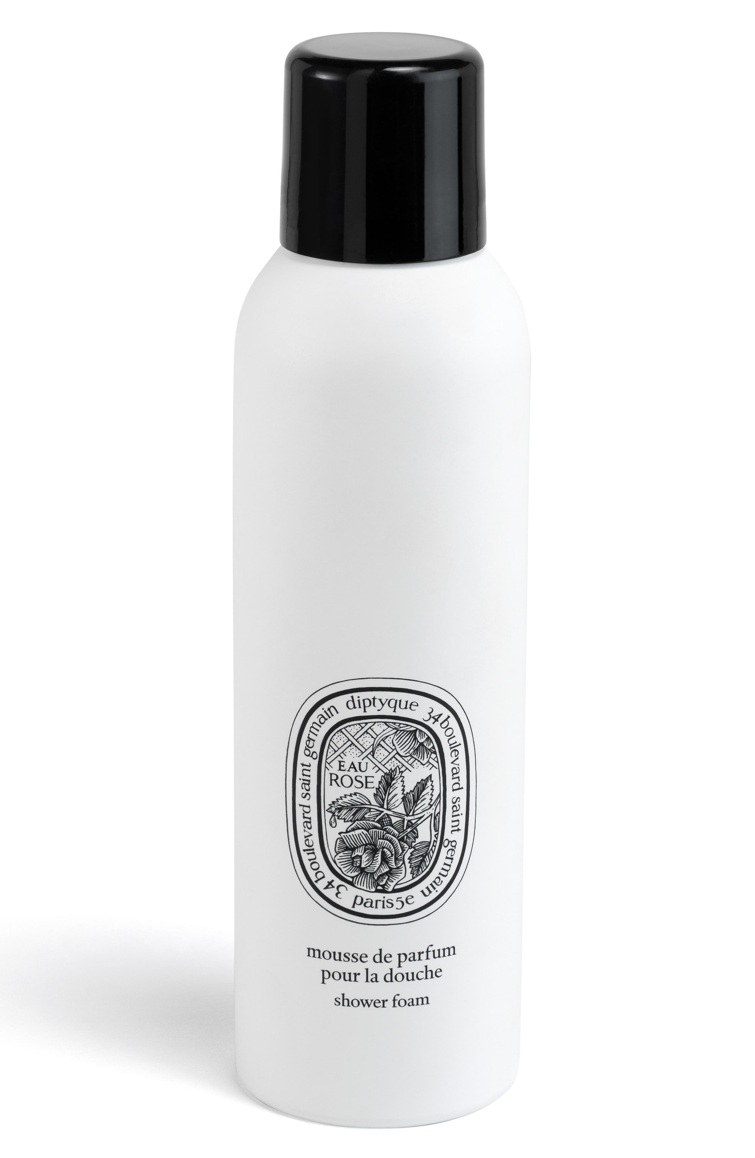 Diptyque Eau Rose Scented Shower Foam In Multi