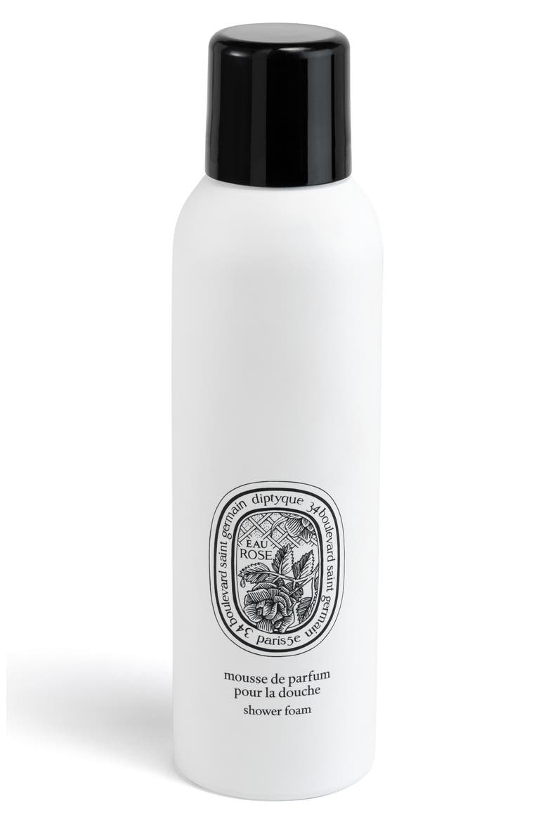 Eau Rose Scented Shower Foam, Main, color, NO COLORDNU
